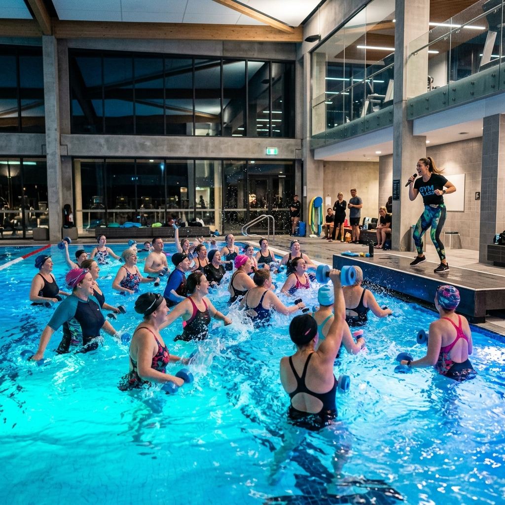 Masterclass de Aquafitness Nocturno en Alberca Templada