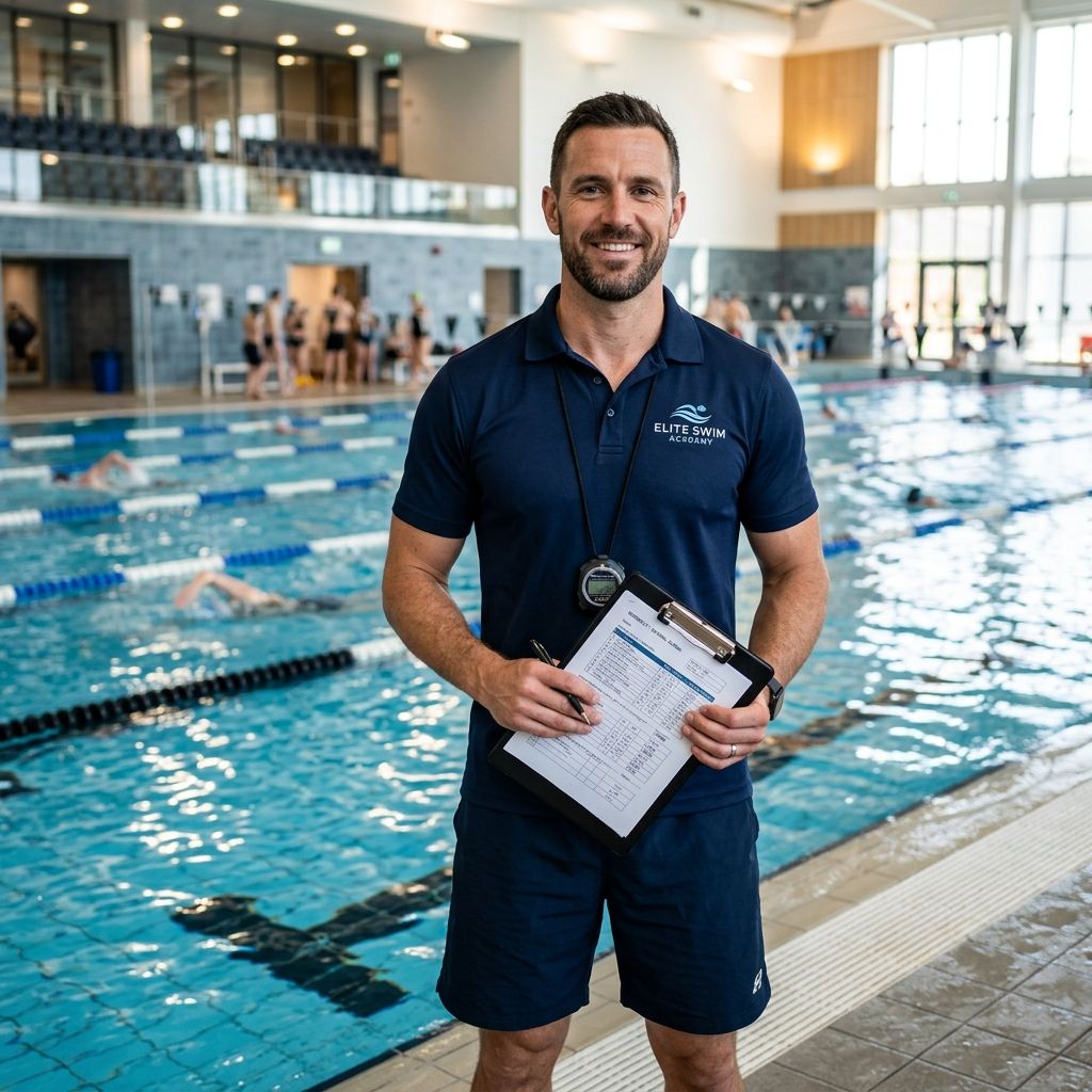 Entrenador Marcos Rivas - Coach de Natación Olímpica en Tonalá